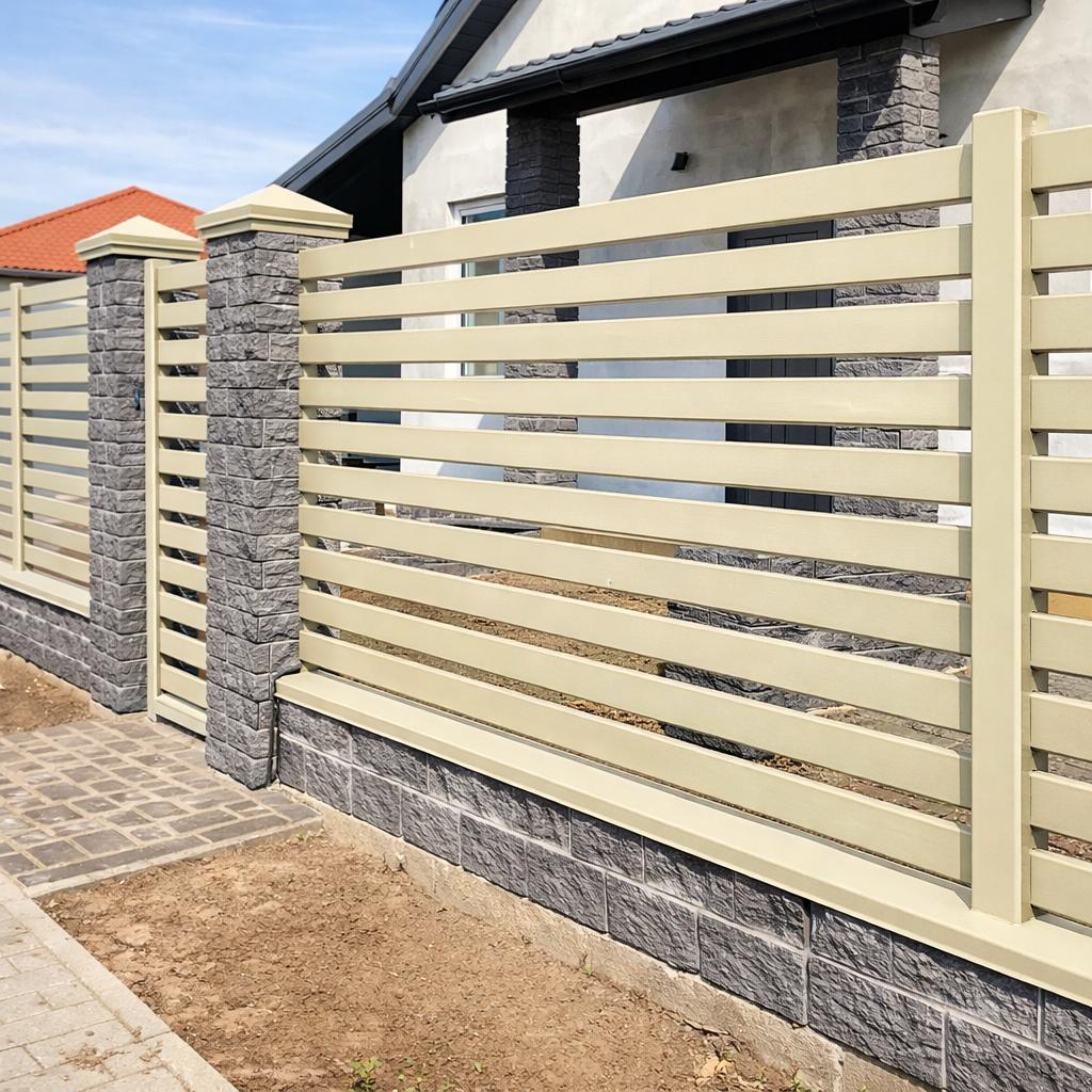 Обратные ламели Texas на коммерческом объекте